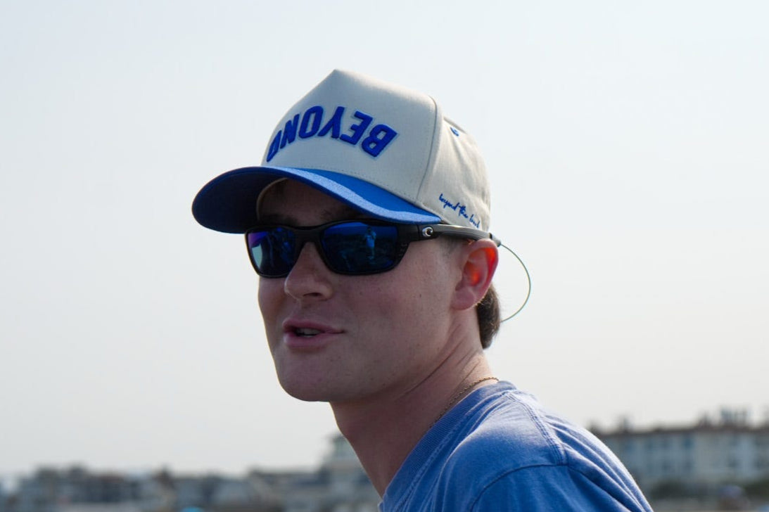 Blue "BEYOND" Hat