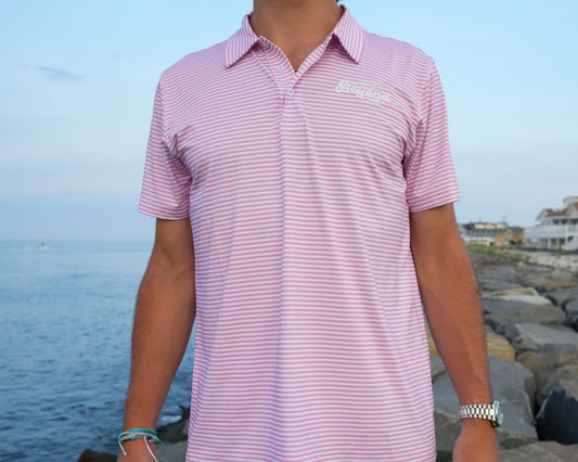 Pink Golf Polo