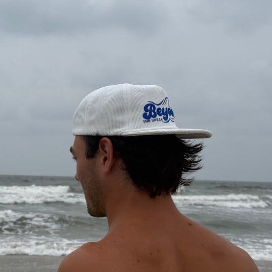 White Corduroy Hat