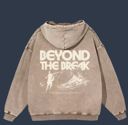 Beyond the Break Vintage Sand Hoodie